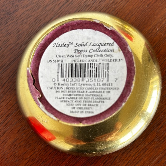 Two Brass Pillar (Piller) Candle Holders/Stands - Picture 7 of 15